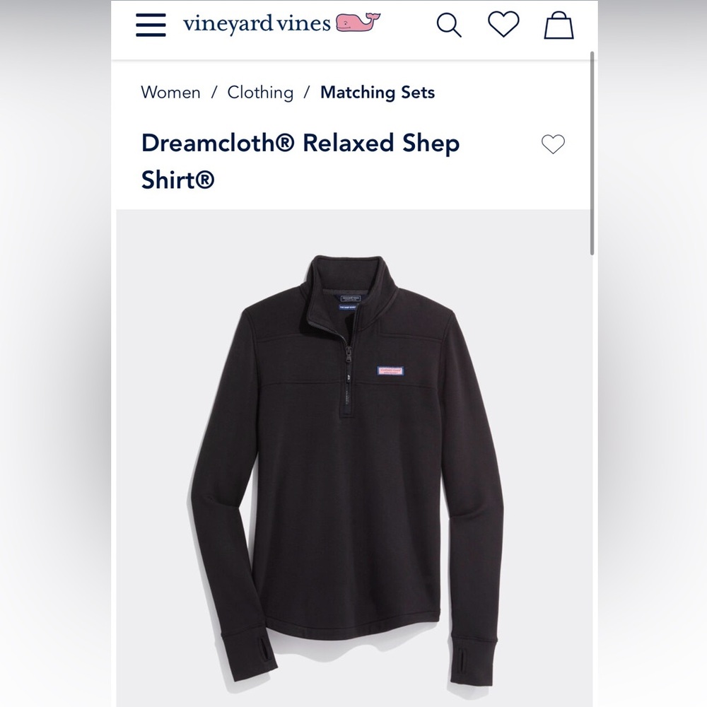 NWT Vineyard Vines Black Shep Shirt - Boston Bruins Logo - Size M